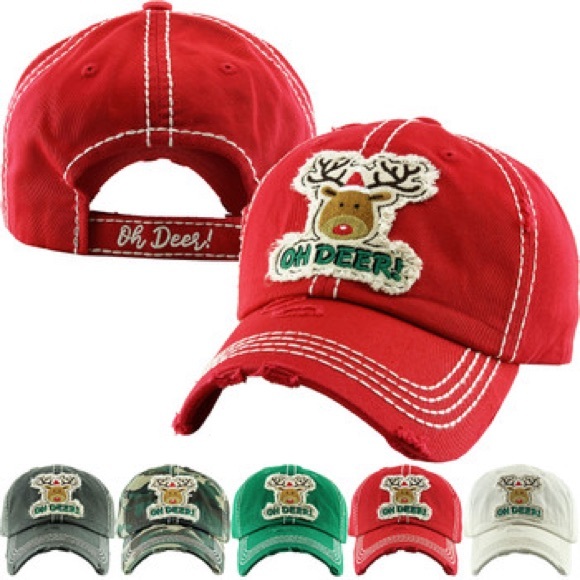 OH DEER WASHED VINTAGE BALLCAP - Picture 9 of 11